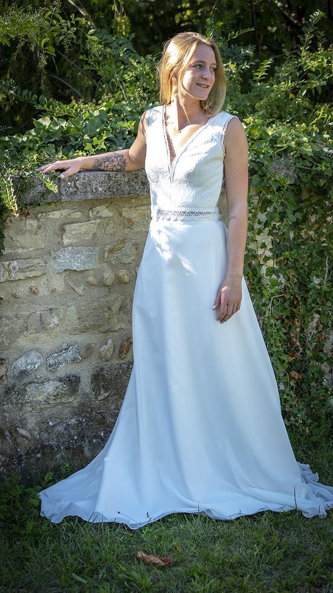 Création robes de mariées Ain